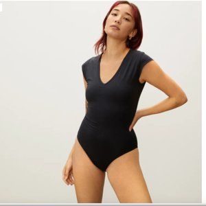 Everlane V-neck Ballet Bodysuit